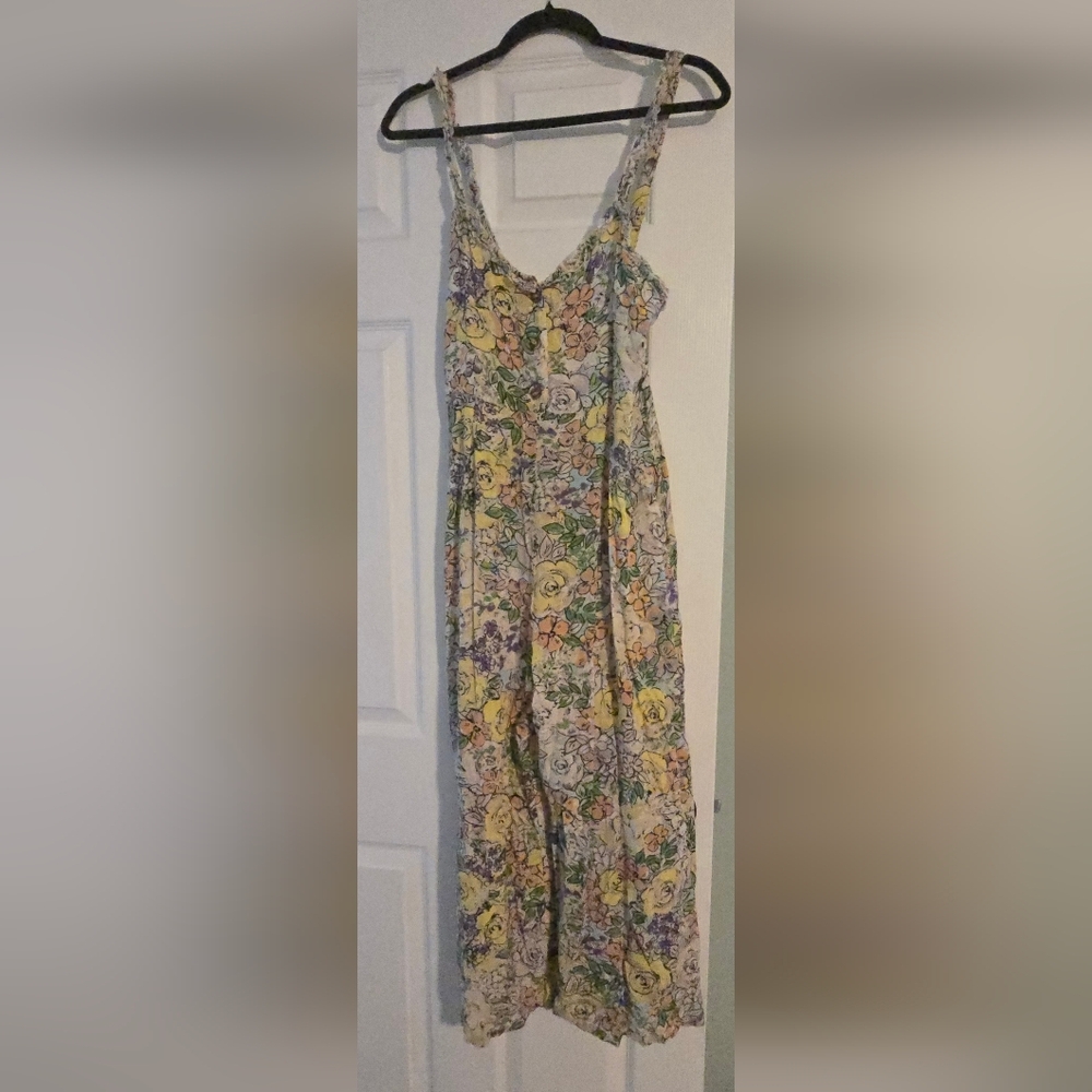 Skylar + Madison Floral Romper- Multicolor